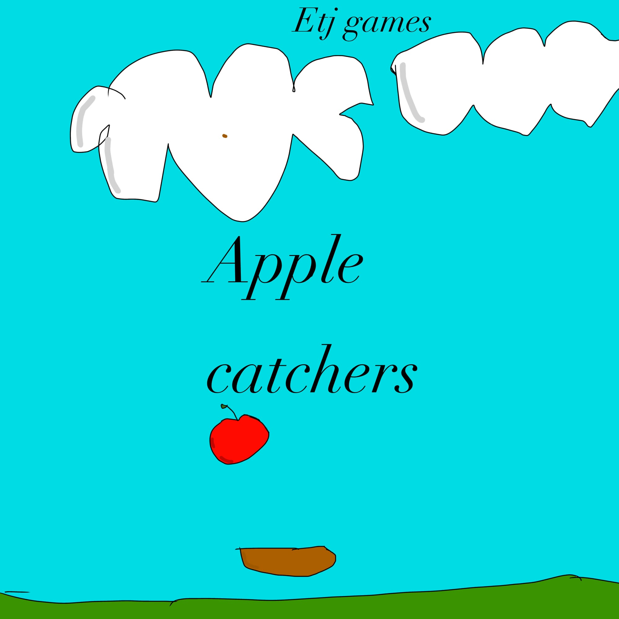 Apple Catchers — drawn by Evan